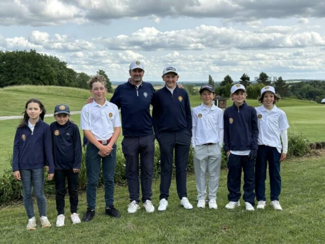 Golfeurs en herbe