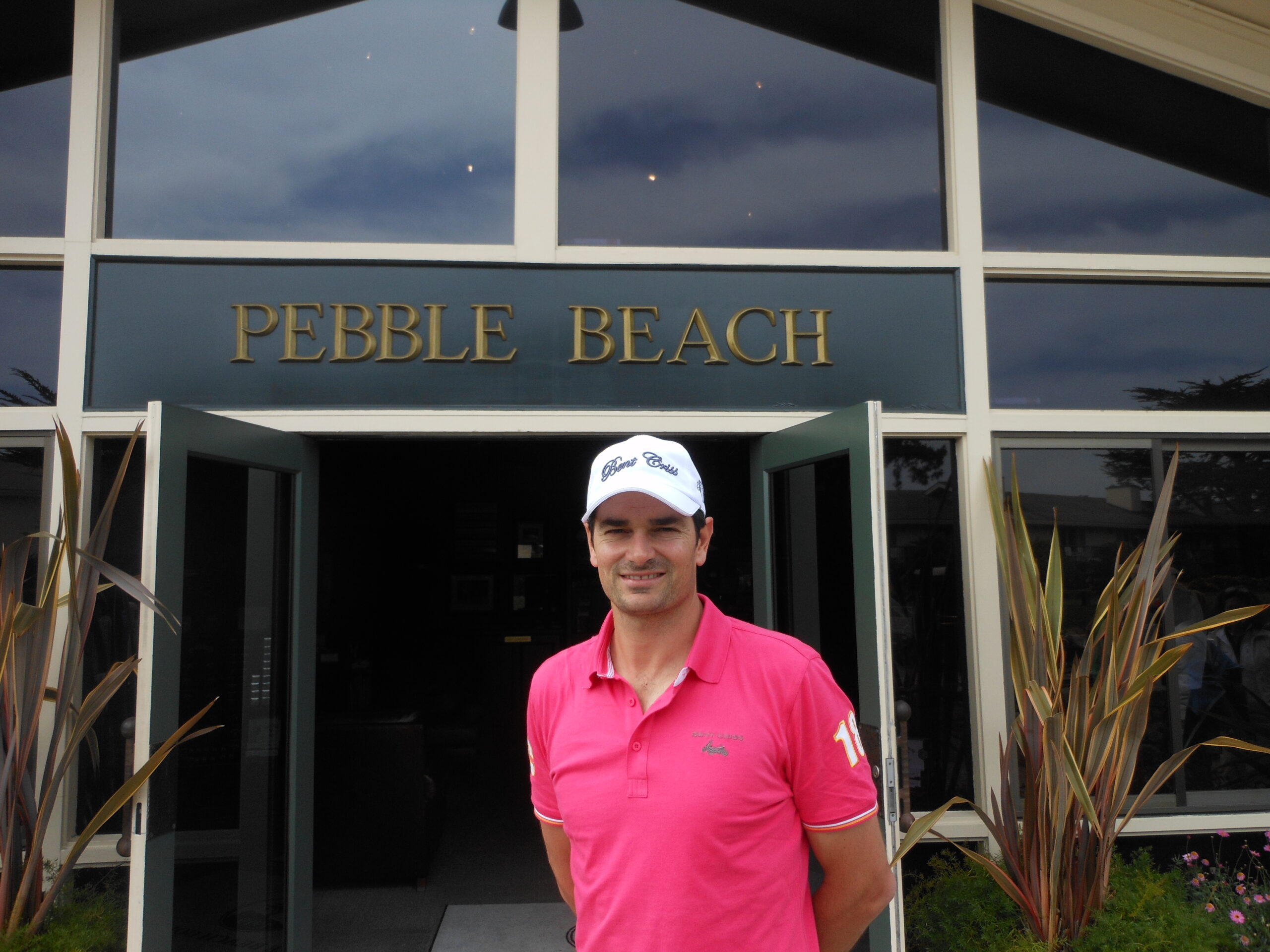 Accueil du golf de Peabble Beach